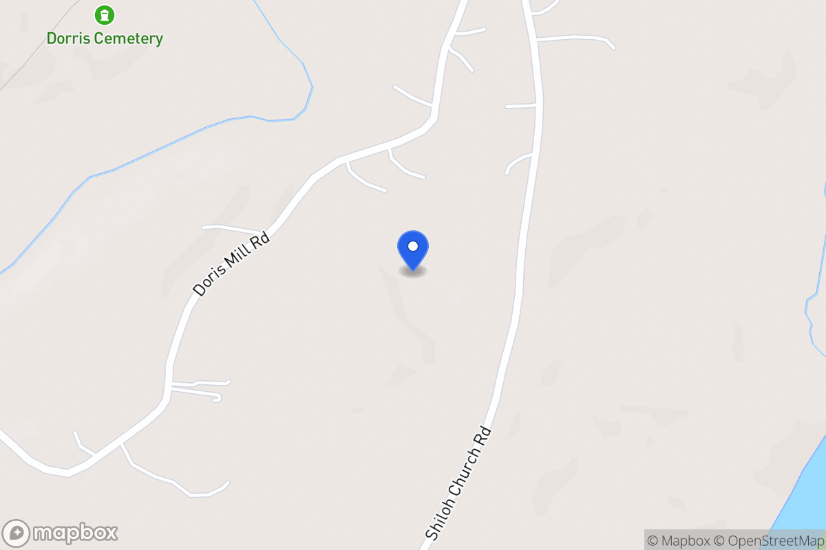 Map of 197 Shiloh Church Rd