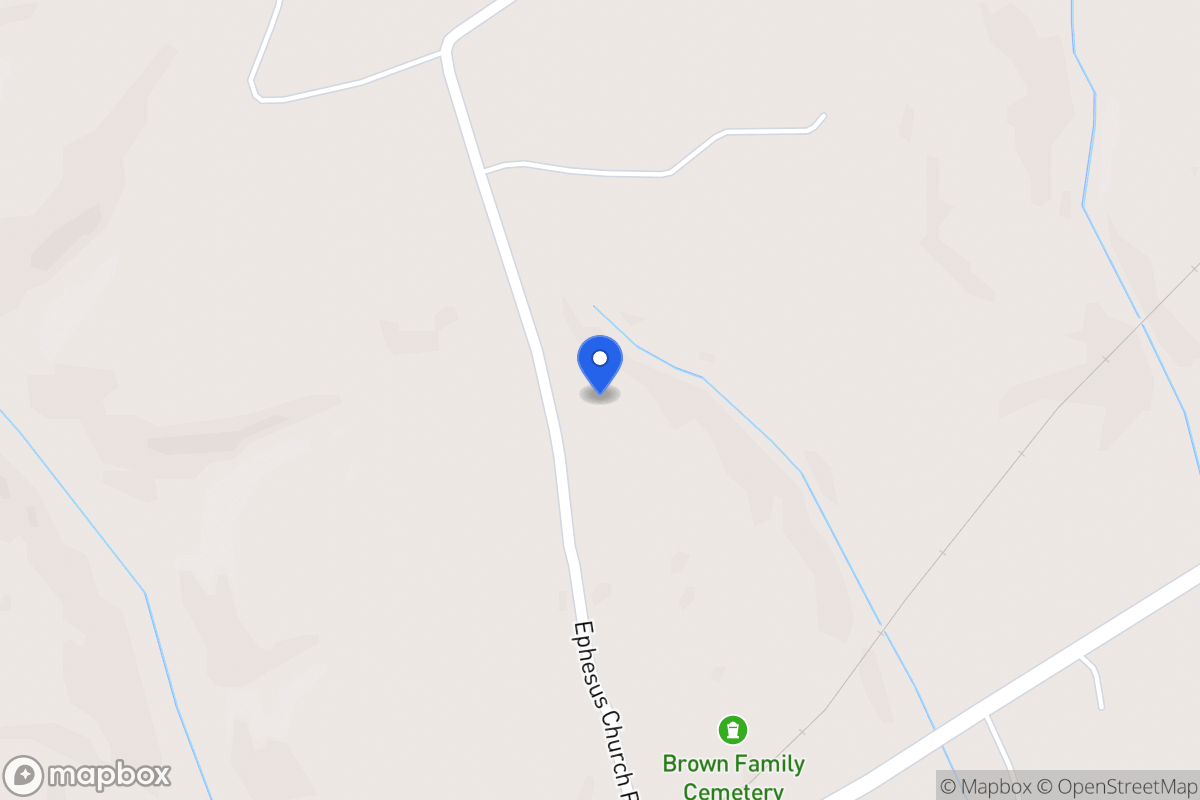 Map of 182 Ephesus Church Rd