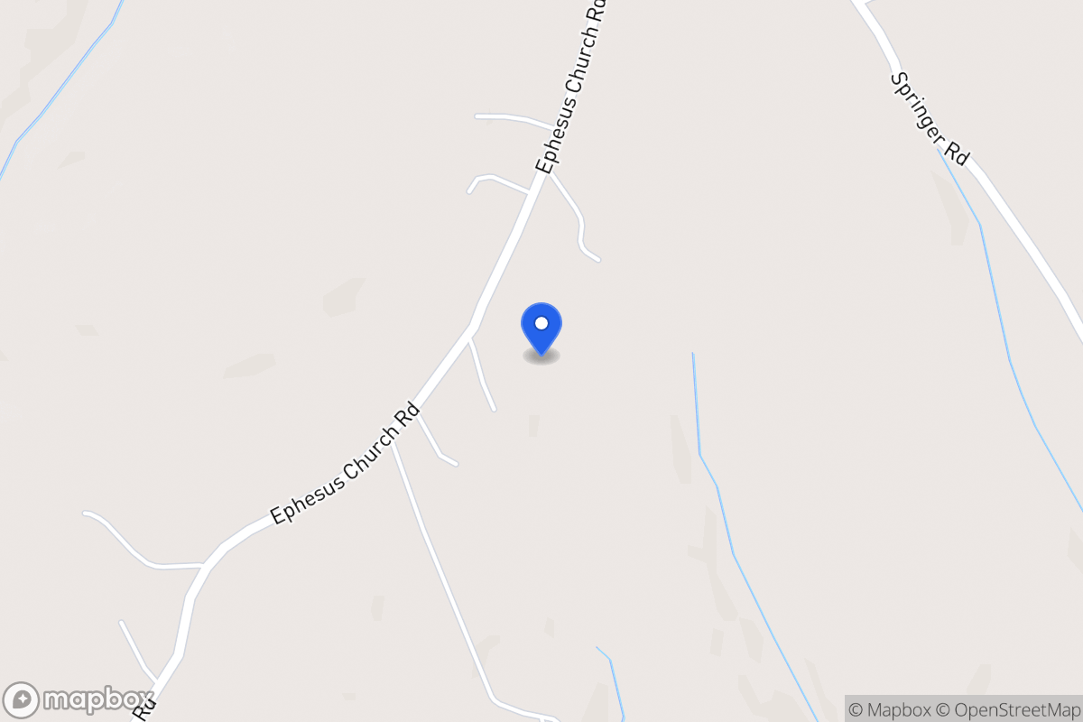 Map of 821 Ephesus Church Rd