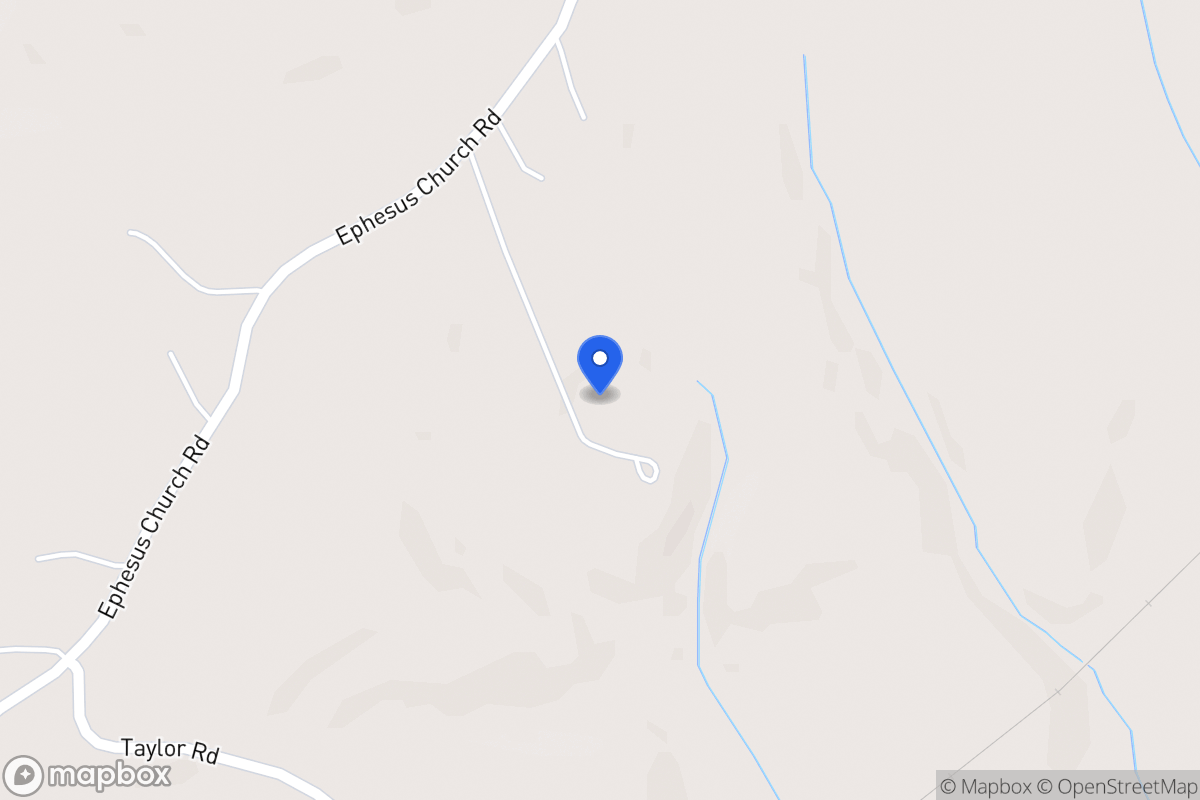 Map of 713 Ephesus Church Rd