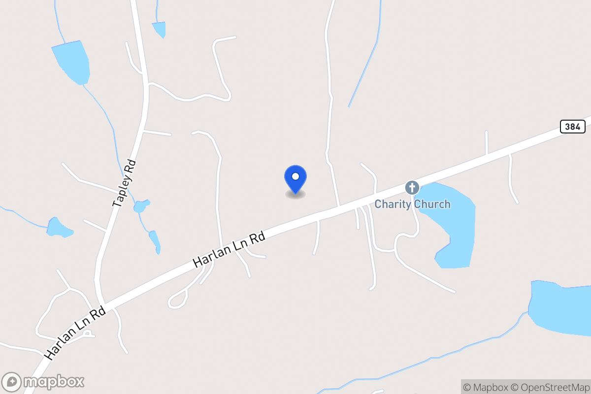 Map of 1210 Harlan Lane Rd