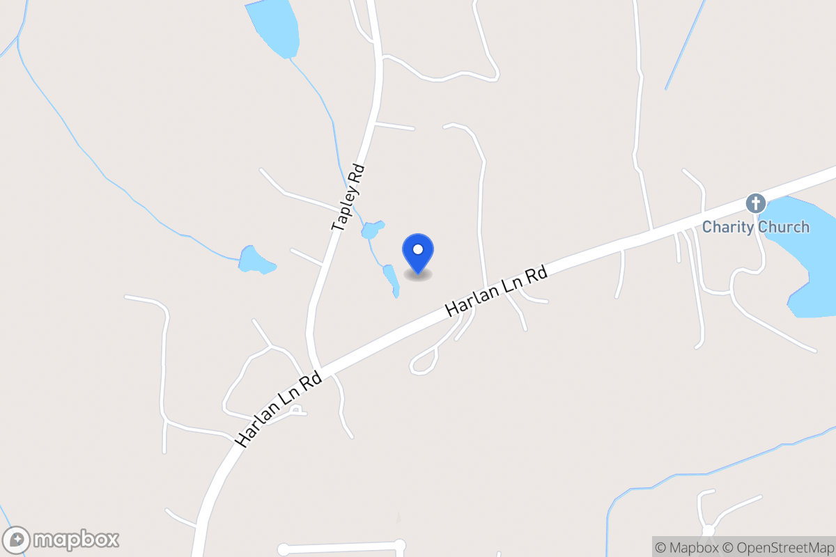 Map of 1126 Harlan Lane Rd