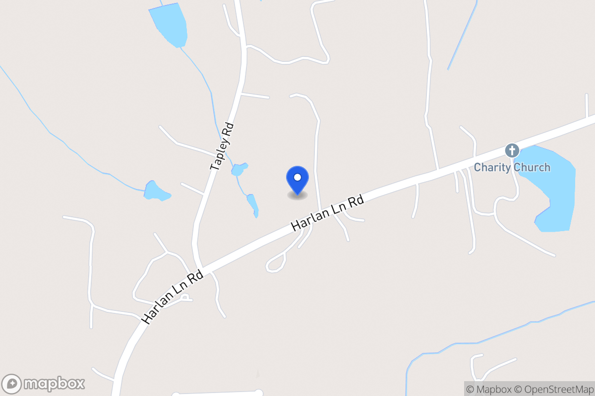 Map of 1148 Harlan Lane Rd