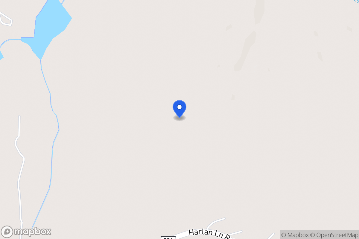 Map of 1416 Harlan Lane Rd