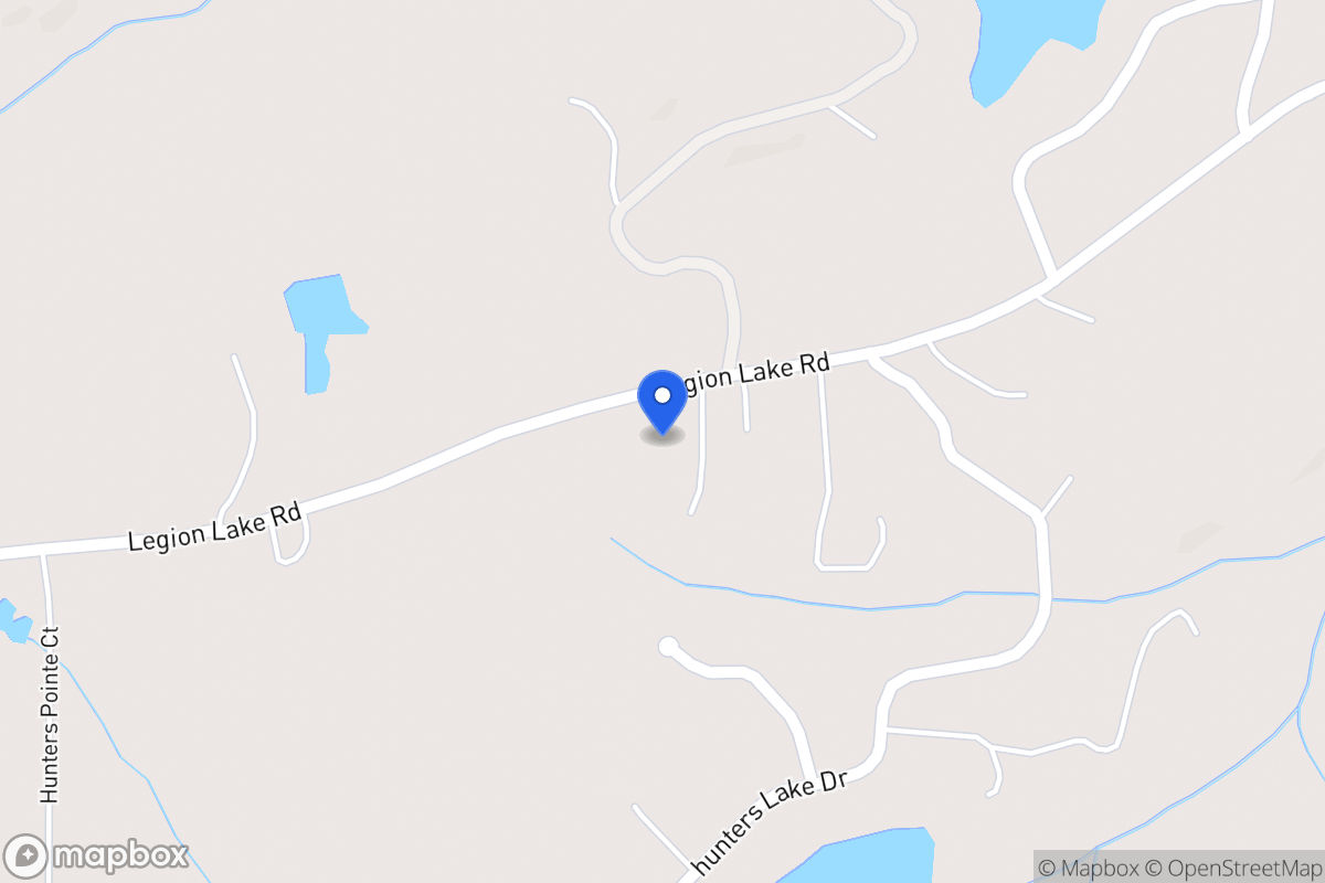 Map of 505 Legion Lake Rd