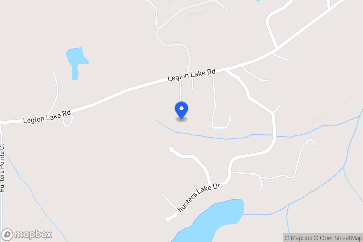 Map of 547 Legion Lake Rd