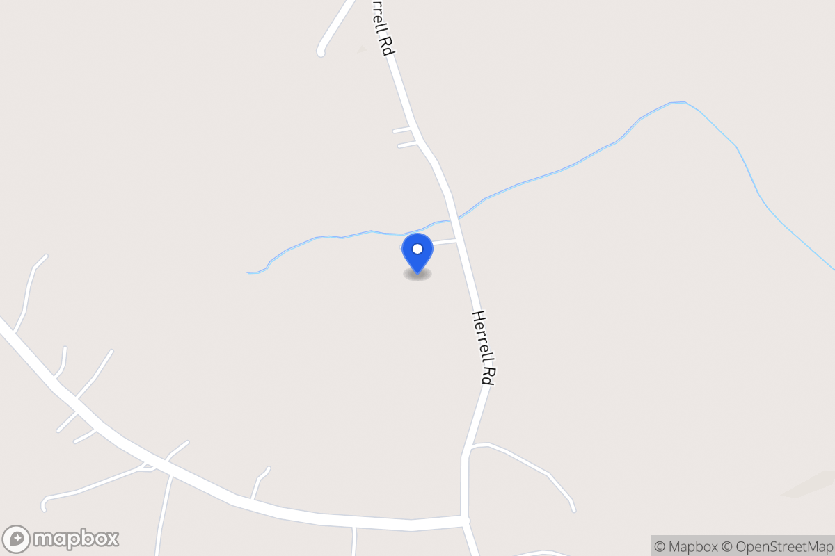 Map of 1368 Herrell Rd