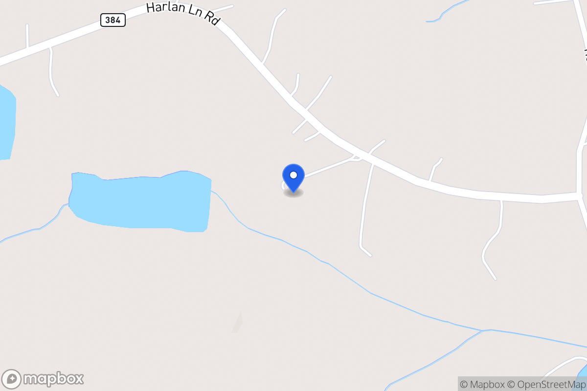 Map of 1631 Harlan Lane Rd