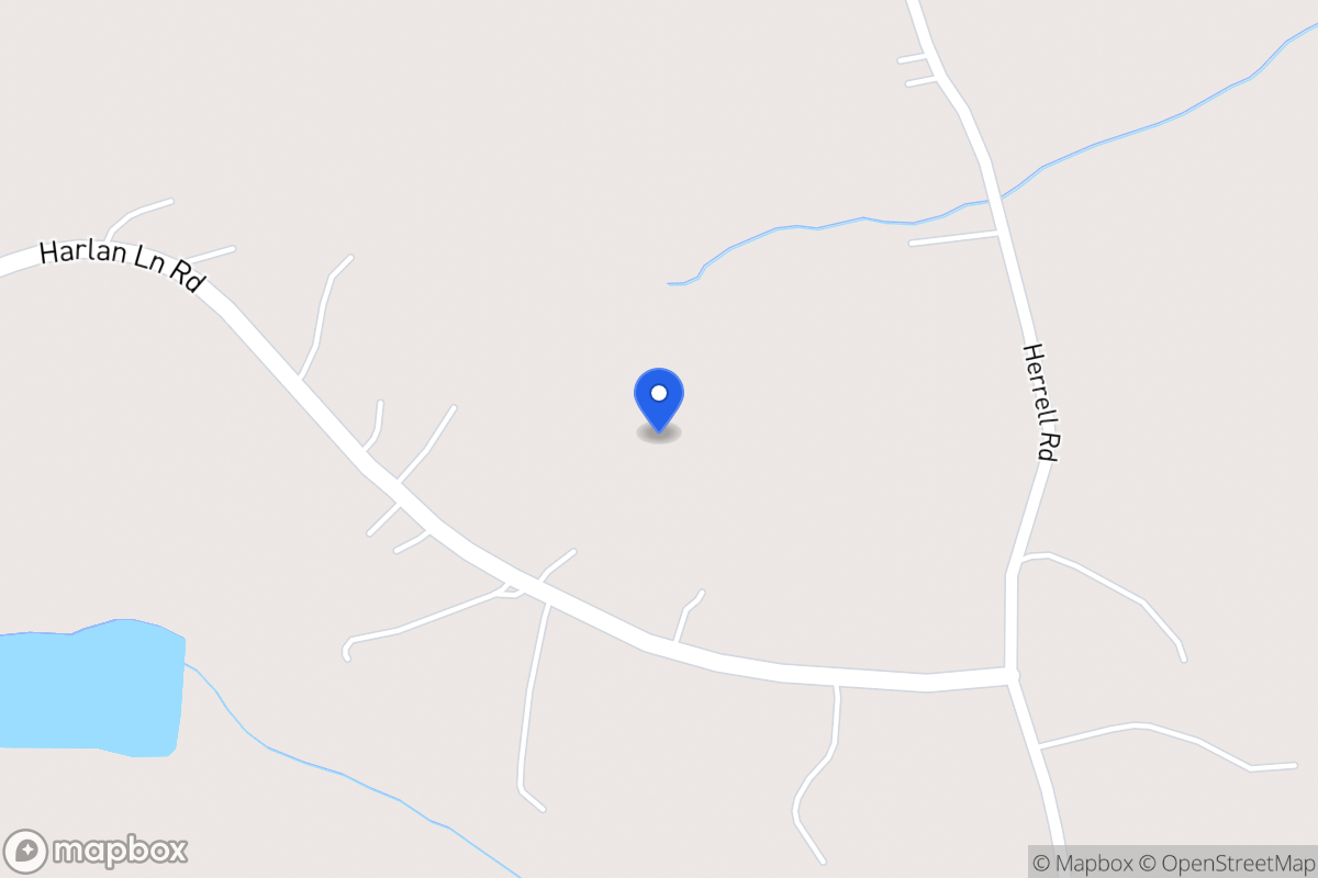 Map of 1644 Harlan Lane Rd