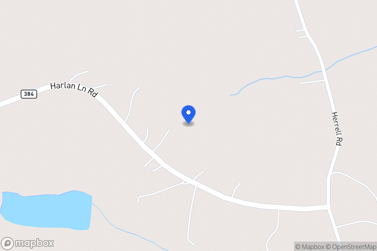 Map of 1584 Harlan Lane Rd