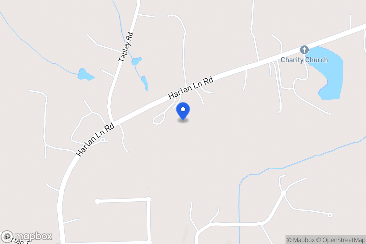Map of 1145 Harlan Lane Rd