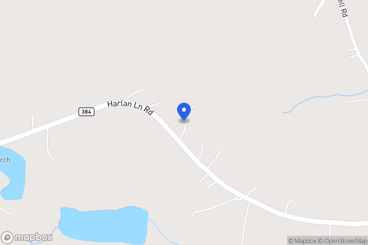 Map of 1486 Harlan Lane Rd