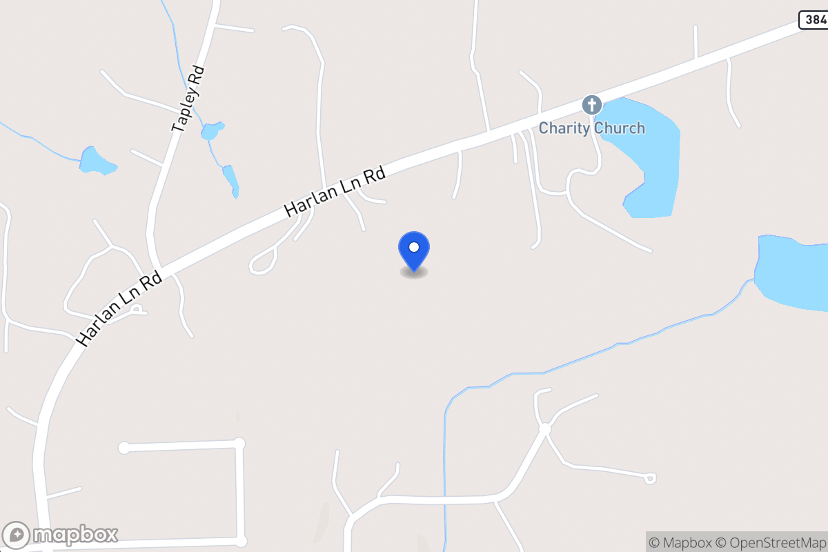 Map of 1191 Harlan Lane Rd