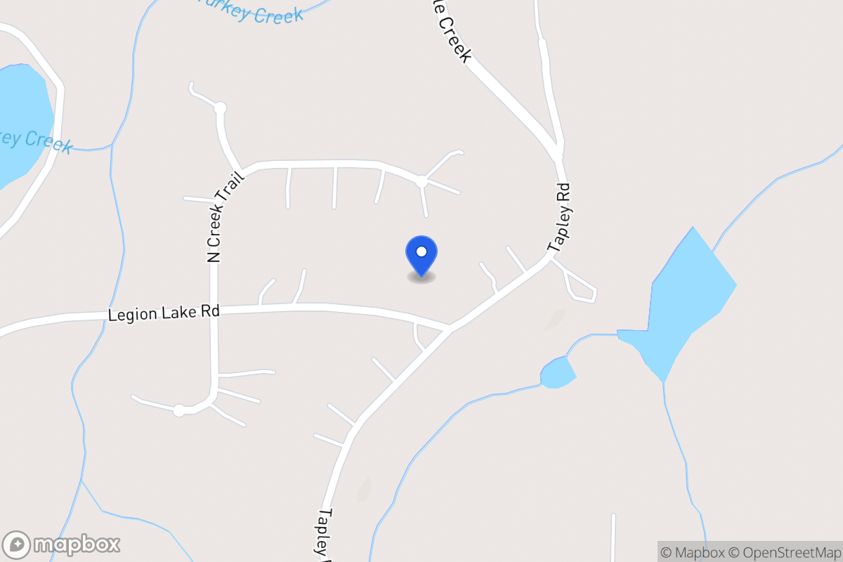 Map of 780 Legion Lake Rd