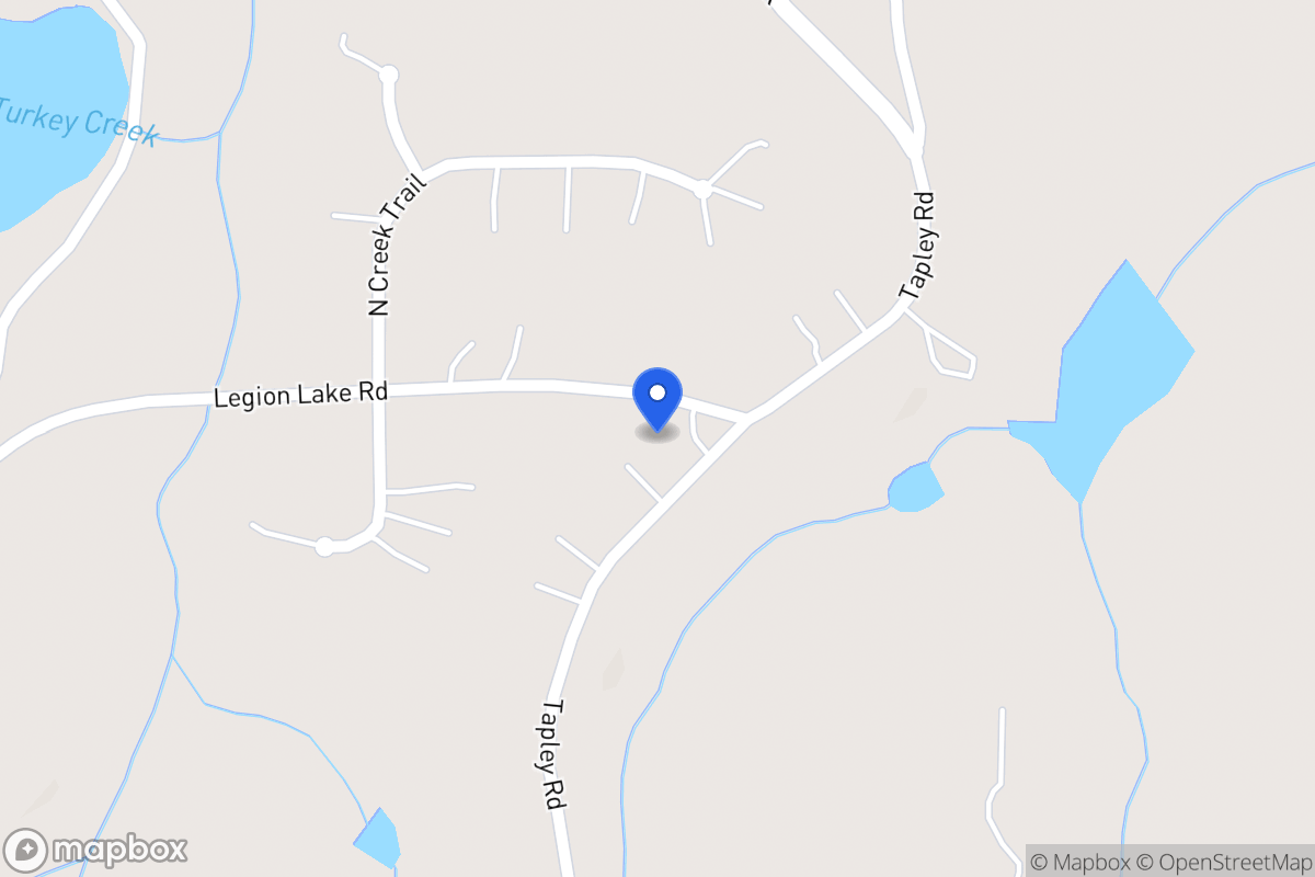 Map of 773 Legion Lake Rd