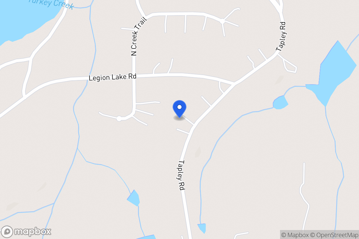 Map of 364 Tapley Rd