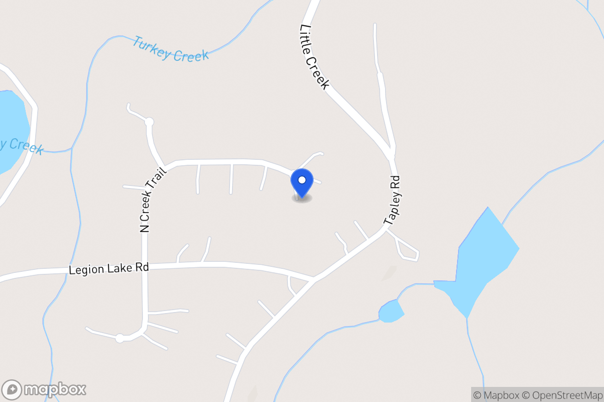 Map of 175 North Creek Trl