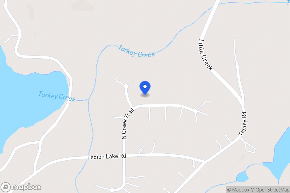 Map of 142 North Creek Trl