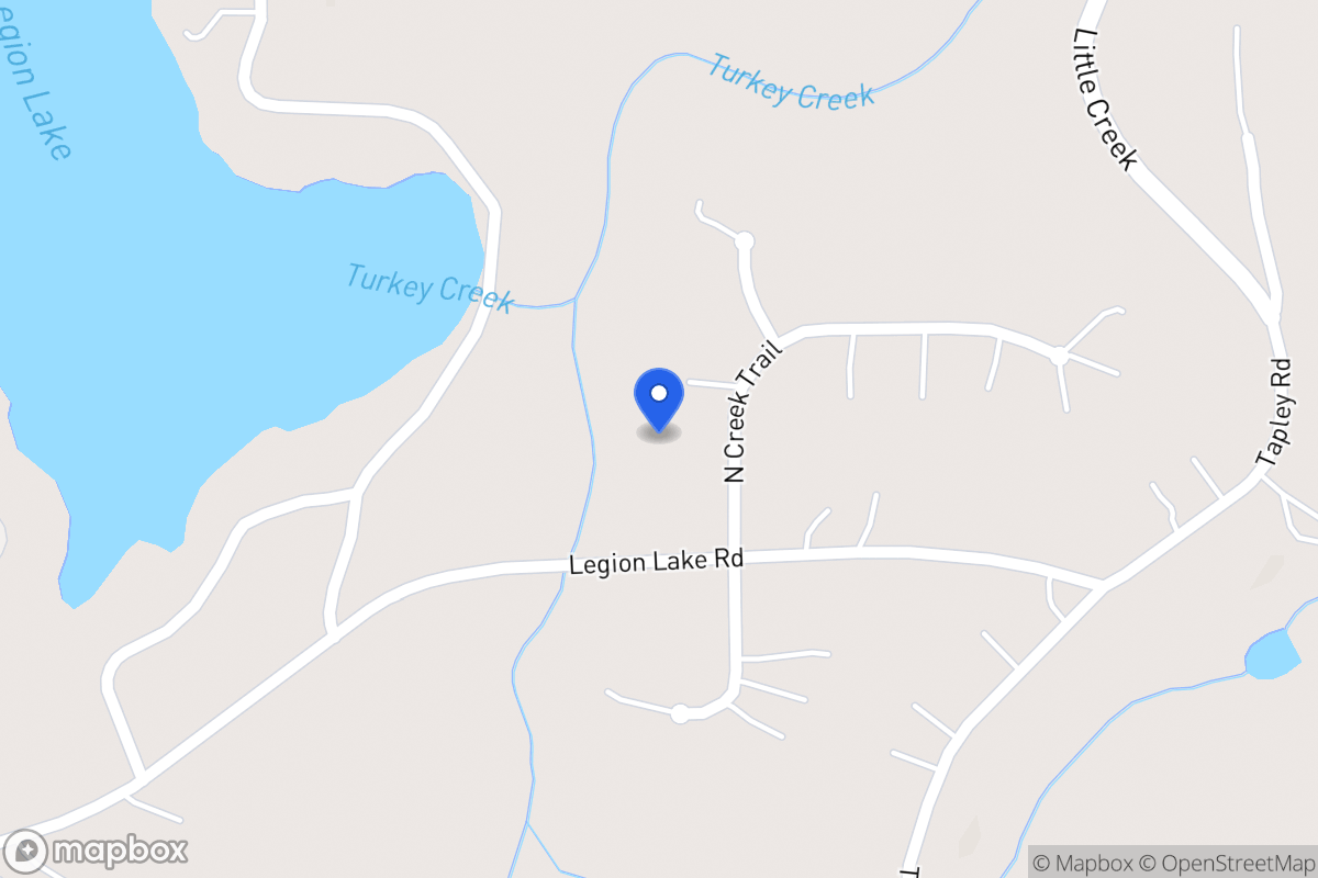 Map of 112 North Creek Trl