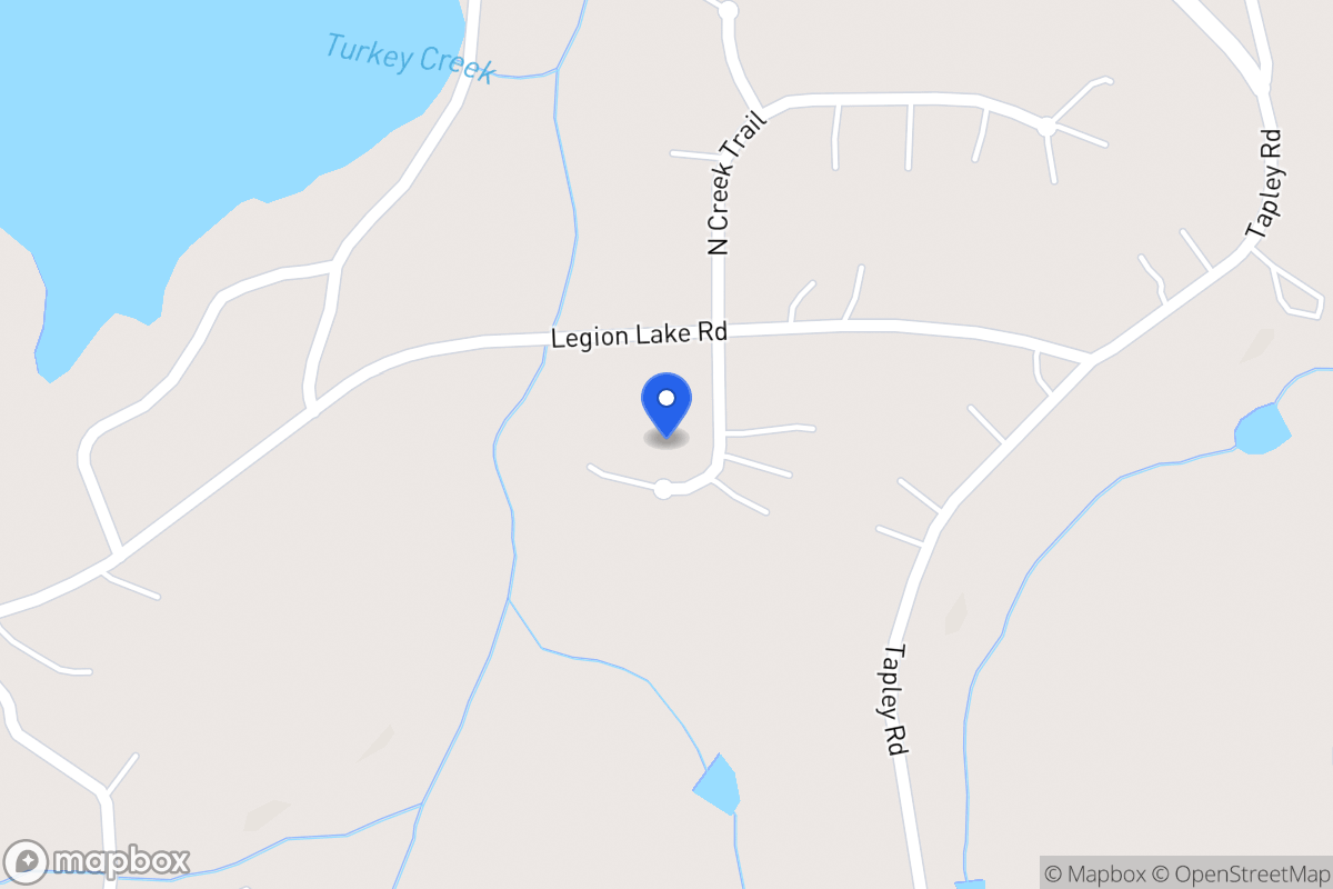 Map of 109 Pine Valley Trl