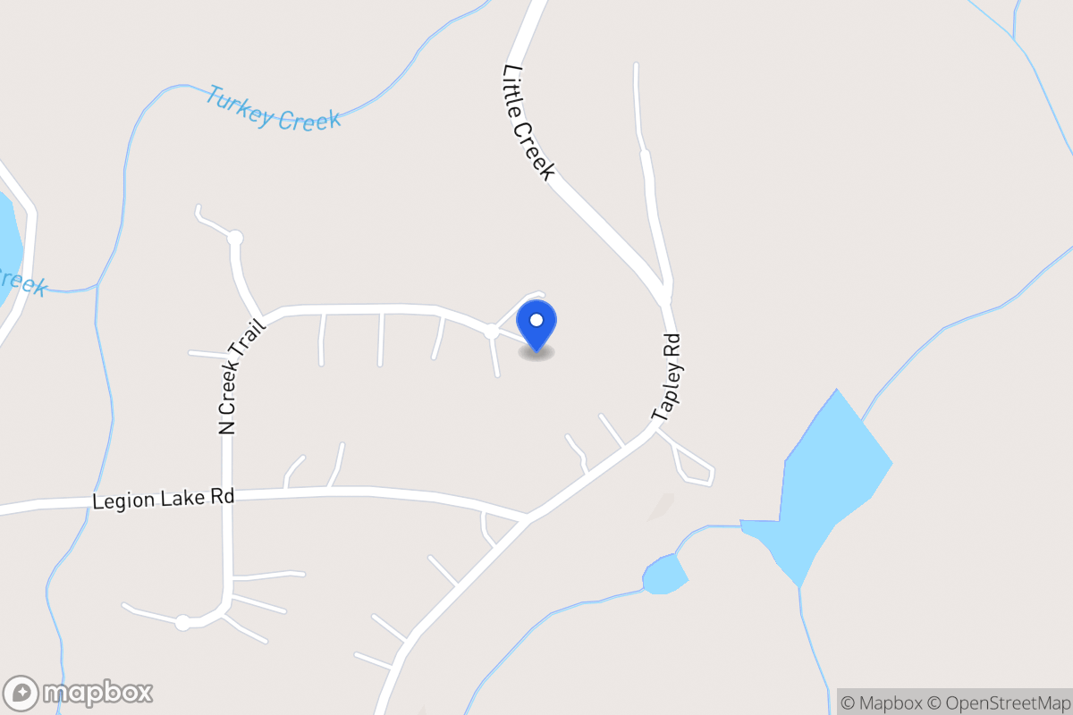 Map of 181 North Creek Trl