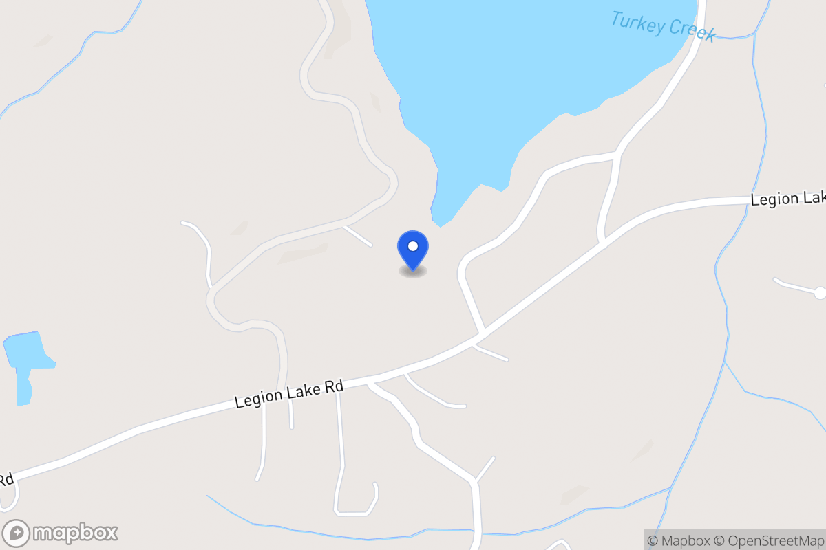 Map of 614 Legion Lake Cir