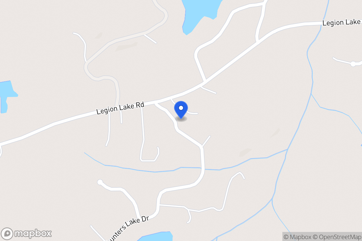 Map of 104 Hunters Lake Dr