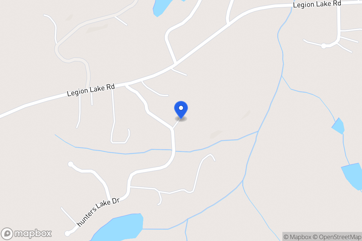 Map of 116 Hunters Lake Dr