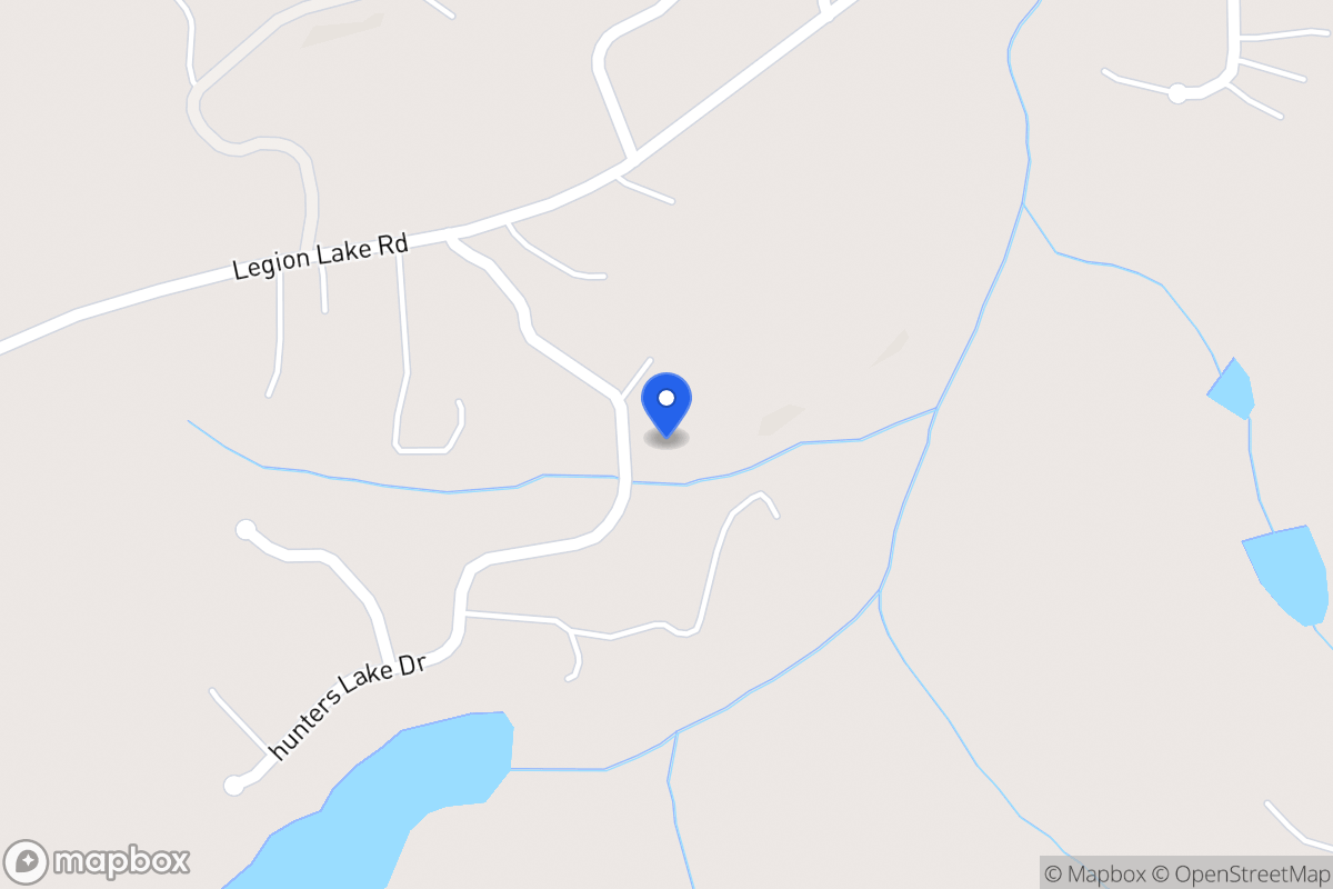 Map of 124 Hunters Lake Dr