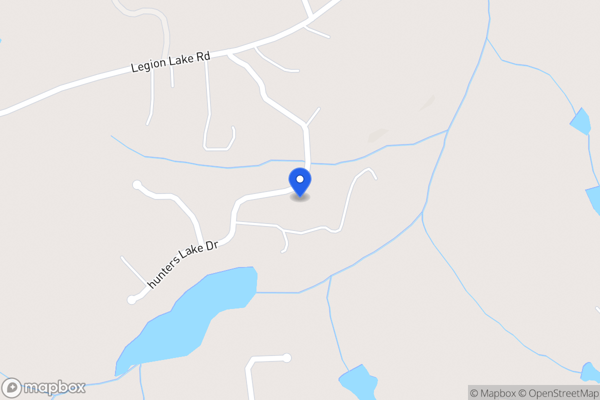 Map of 132 Hunters Lake Dr