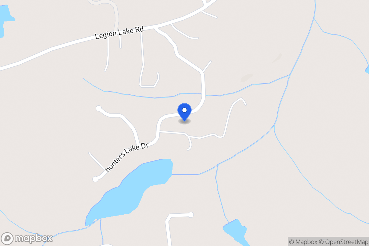 Map of 134 Hunters Lake Dr