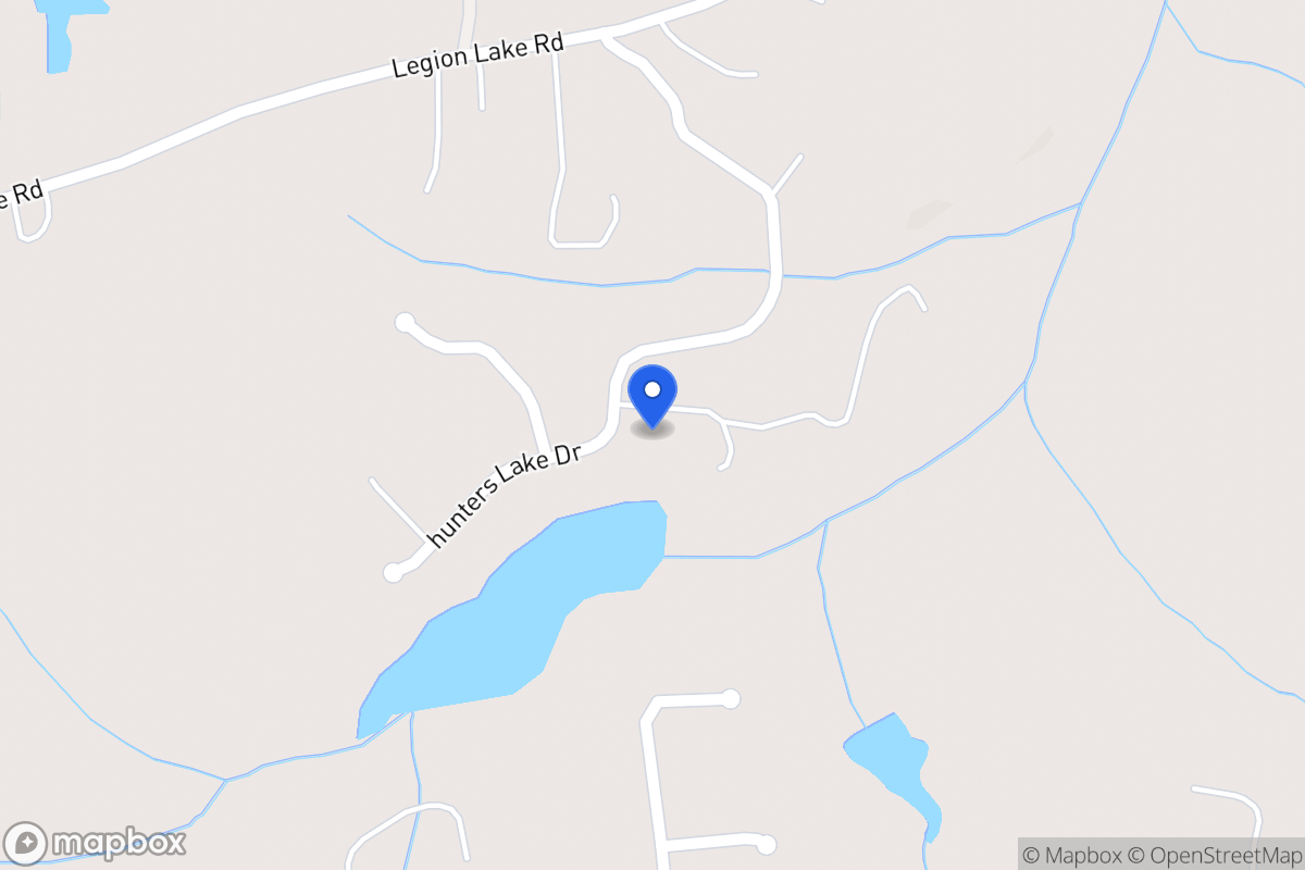 Map of 144 Hunters Lake Dr