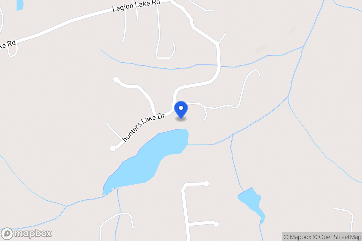 Map of 148 Hunters Lake Dr