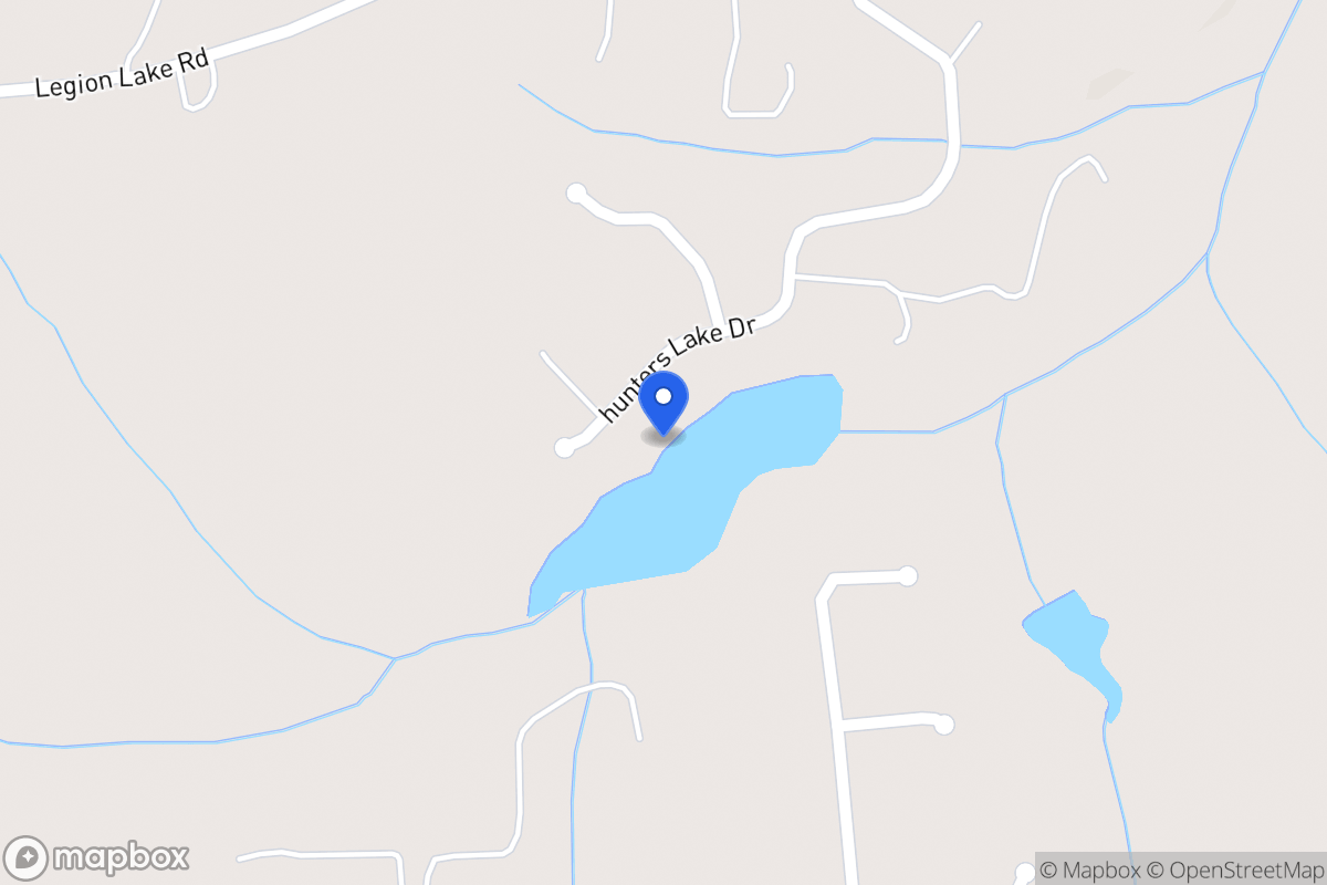 Map of 168 Hunters Lake Dr