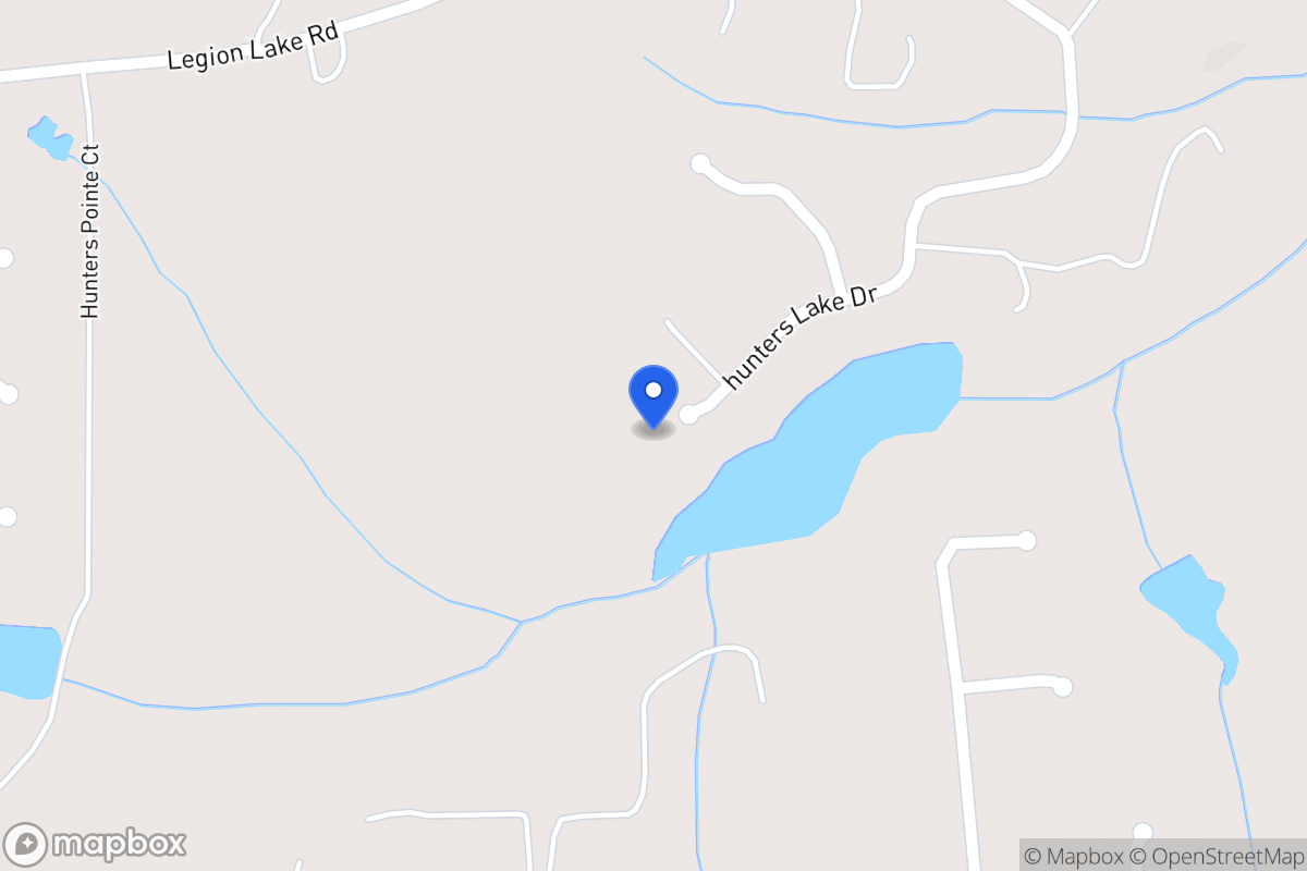 Map of 181 Hunters Lake Dr