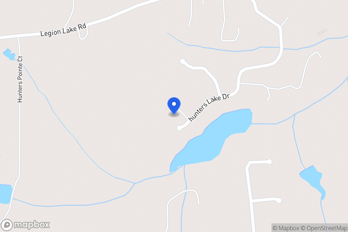 Map of 177 Hunters Lake Dr