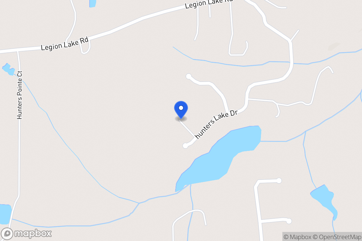 Map of 173 Hunters Lake Dr