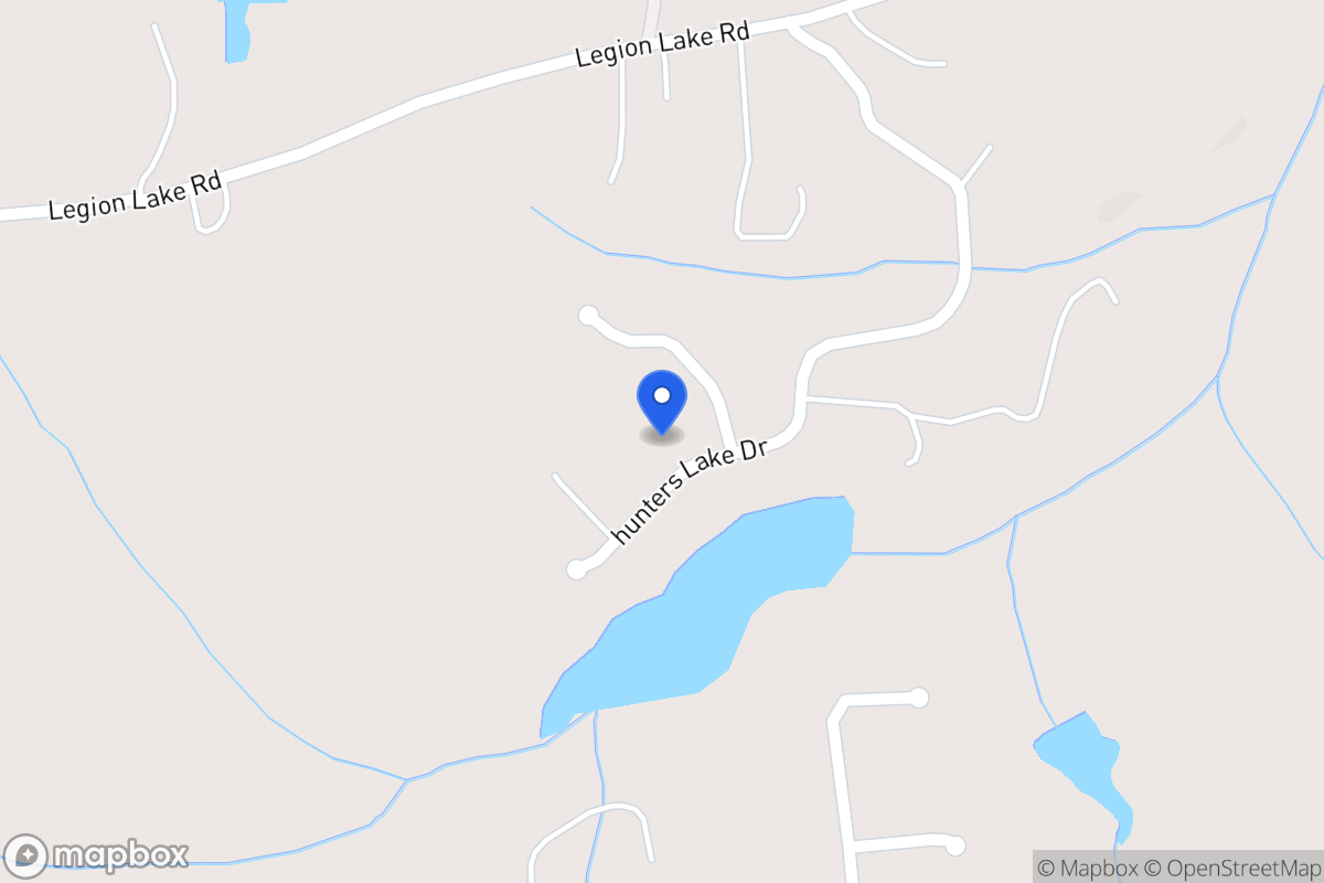 Map of 161 Hunters Lake Dr