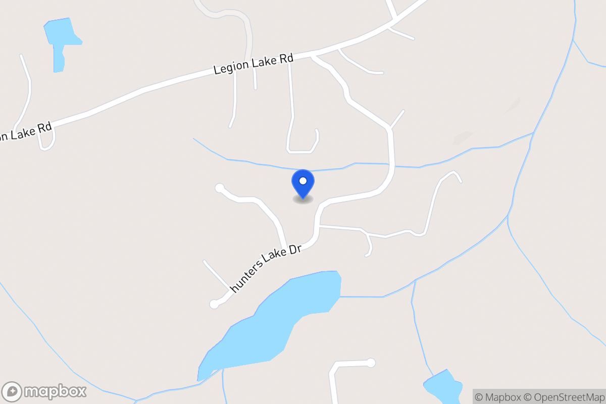 Map of 147 Hunters Lake Dr
