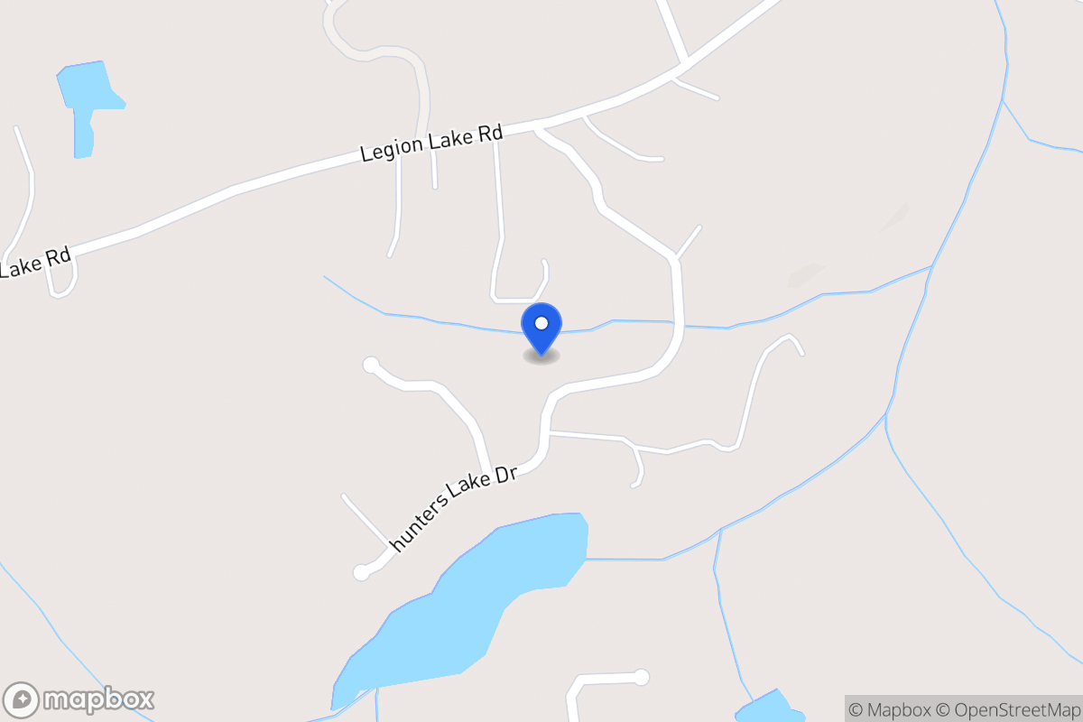 Map of 143 Hunters Lake Dr