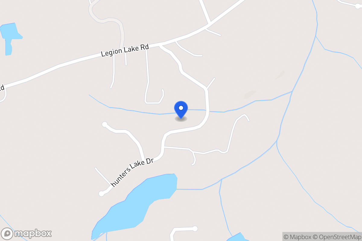 Map of 139 Hunters Lake Dr