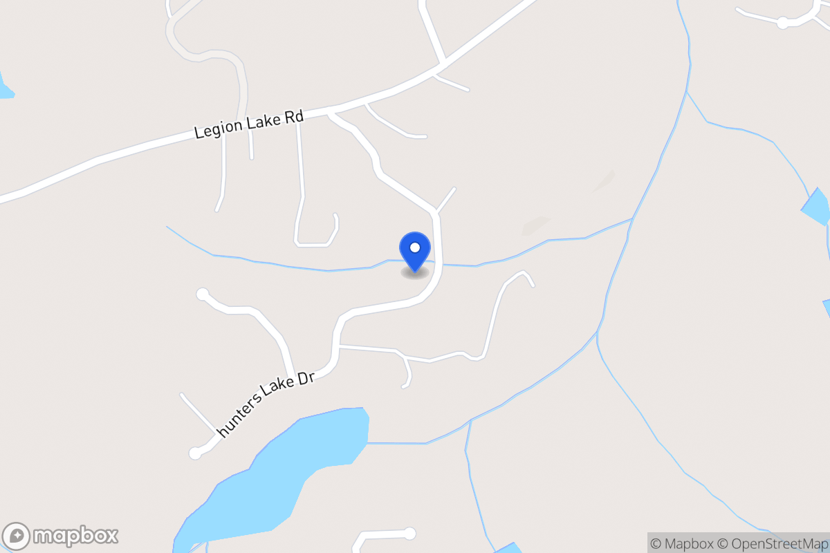 Map of 131 Hunters Lake Dr