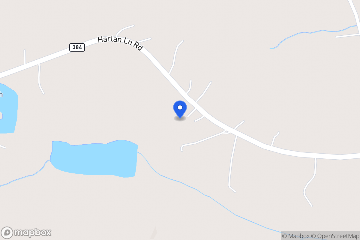 Map of 1575 Harlan Lane Rd