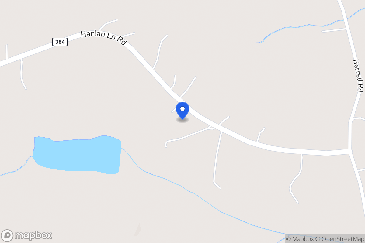 Map of 1581 Harlan Lane Rd