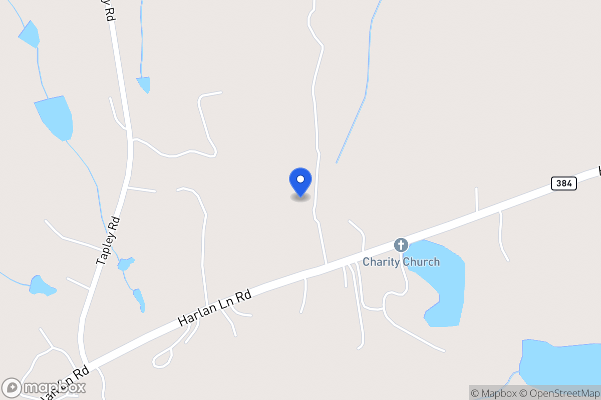 Map of 1212 Harlan Lane Rd