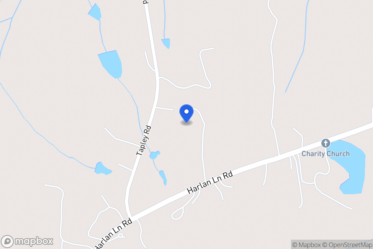 Map of 1150 Harlan Lane Rd