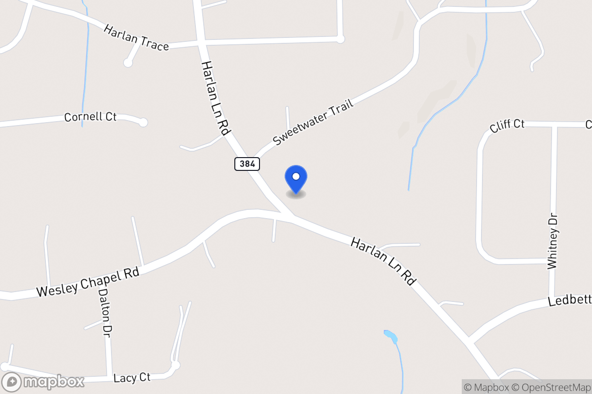 Map of 789 Harlan Lane Rd