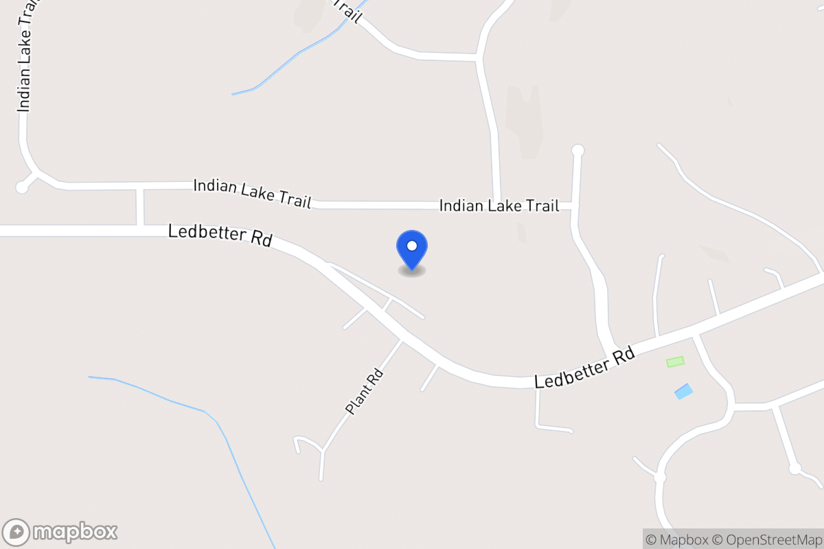 Map of 320 Ledbetter Rd