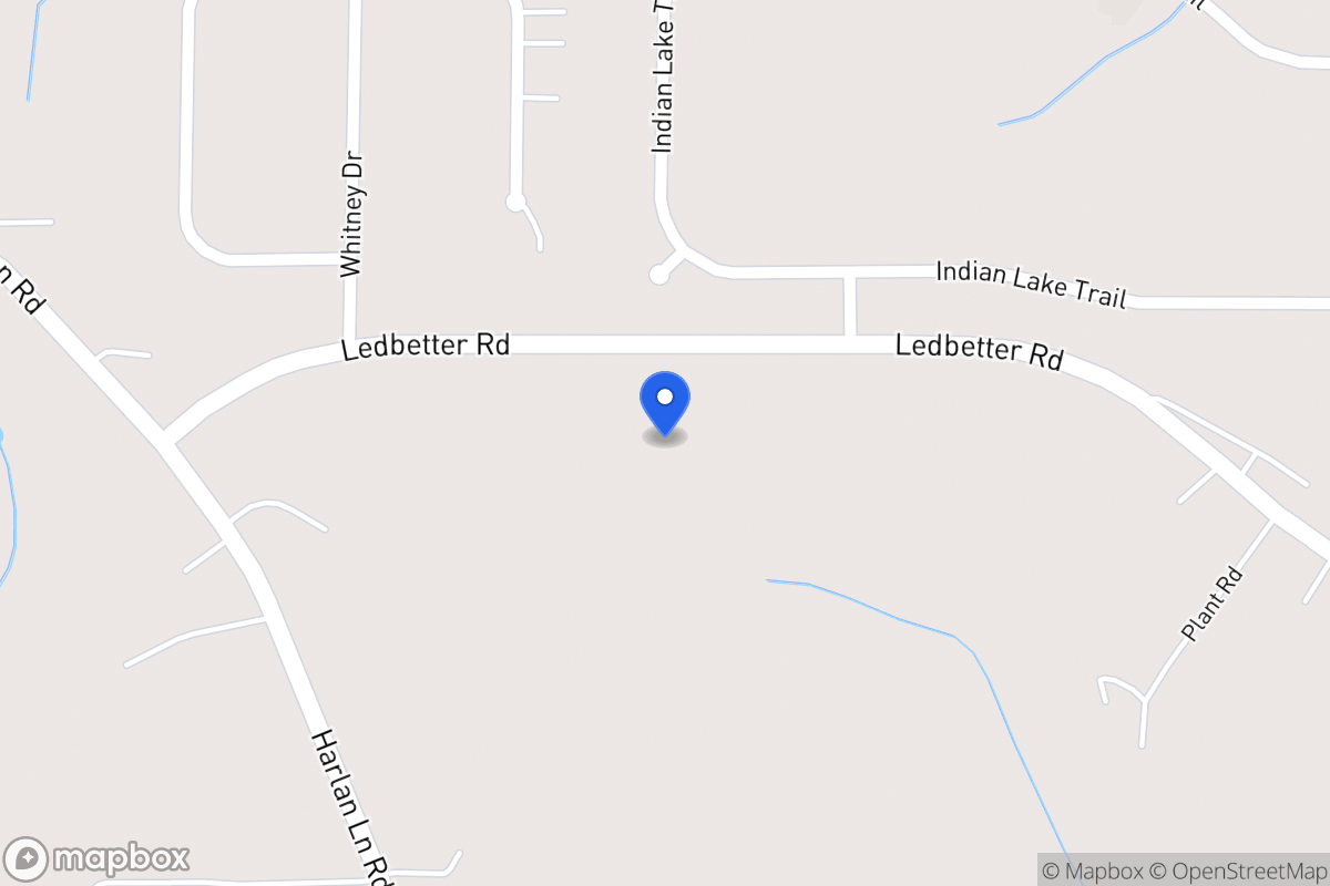 Map of 141 Ledbetter Rd