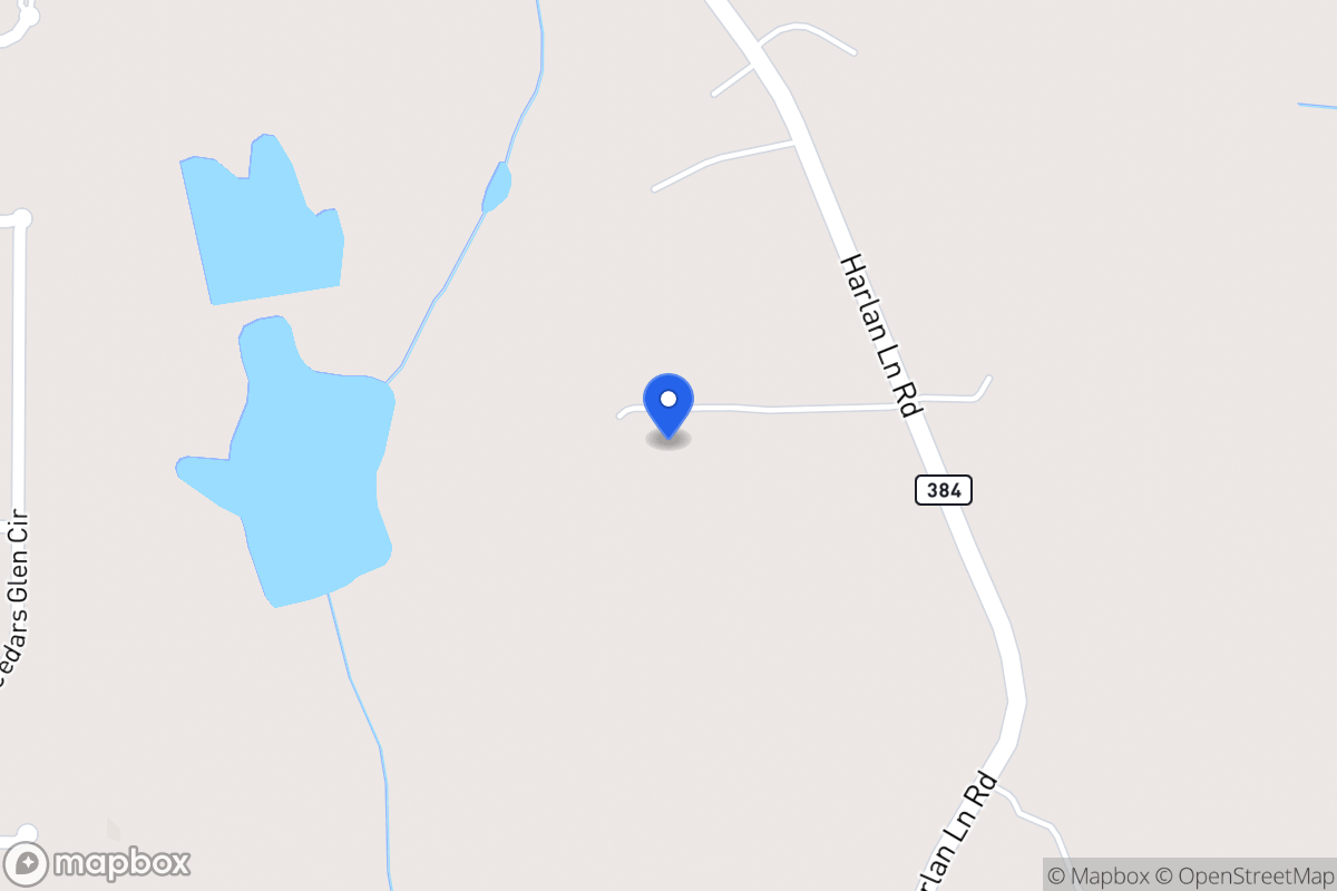 Map of 488 Harlan Lane Rd